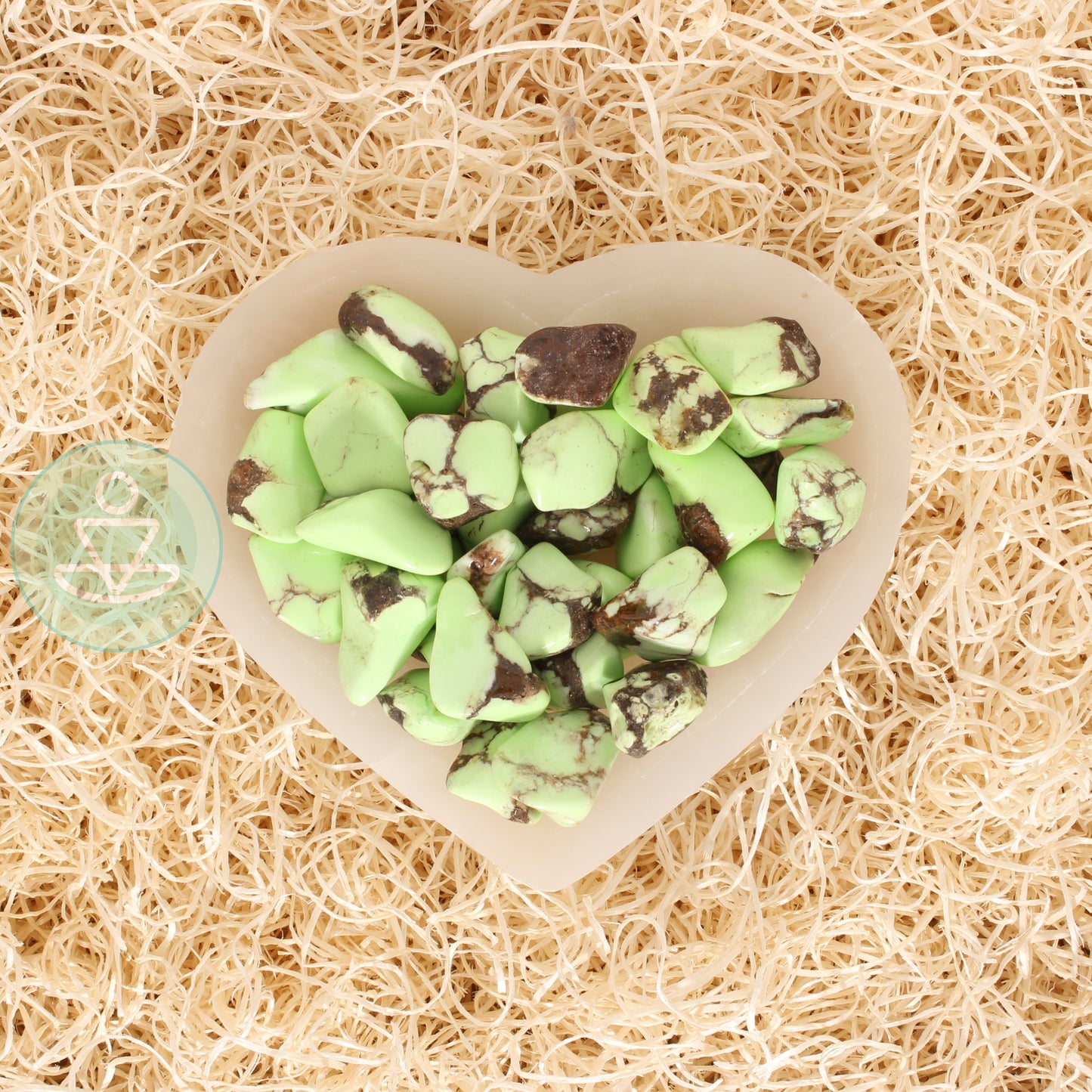 Citron Chrysoprase Matrix AA Large