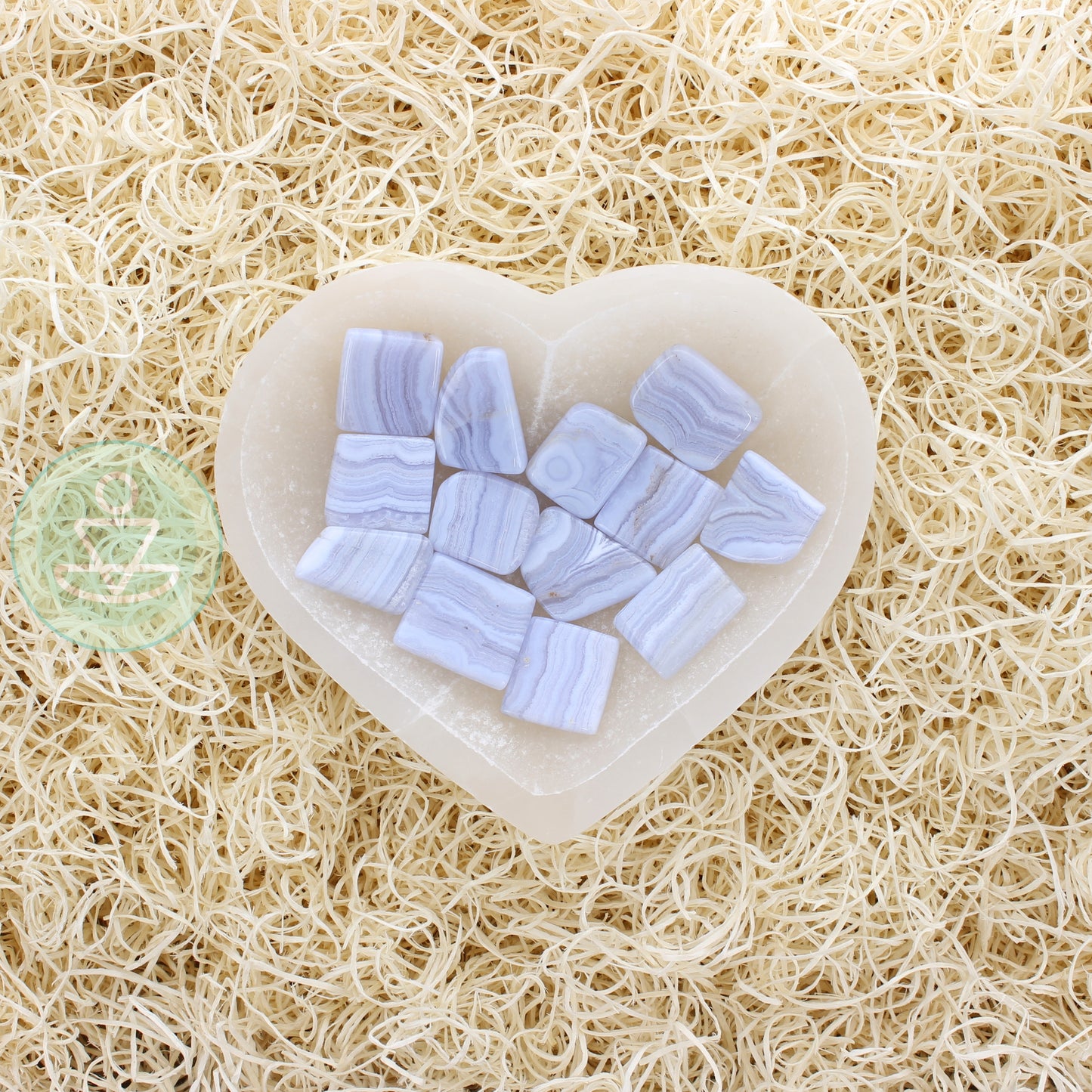 Blue Lace Agate Slice B Medium