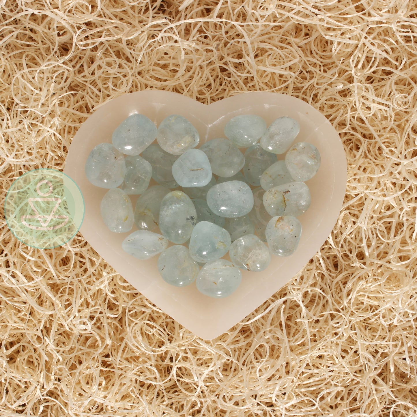 Blue Milky Topaz Large