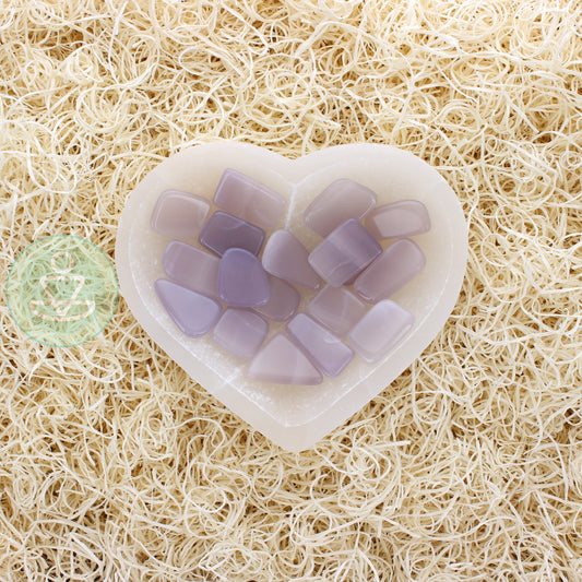 Lavender Fluorite Slice Medium