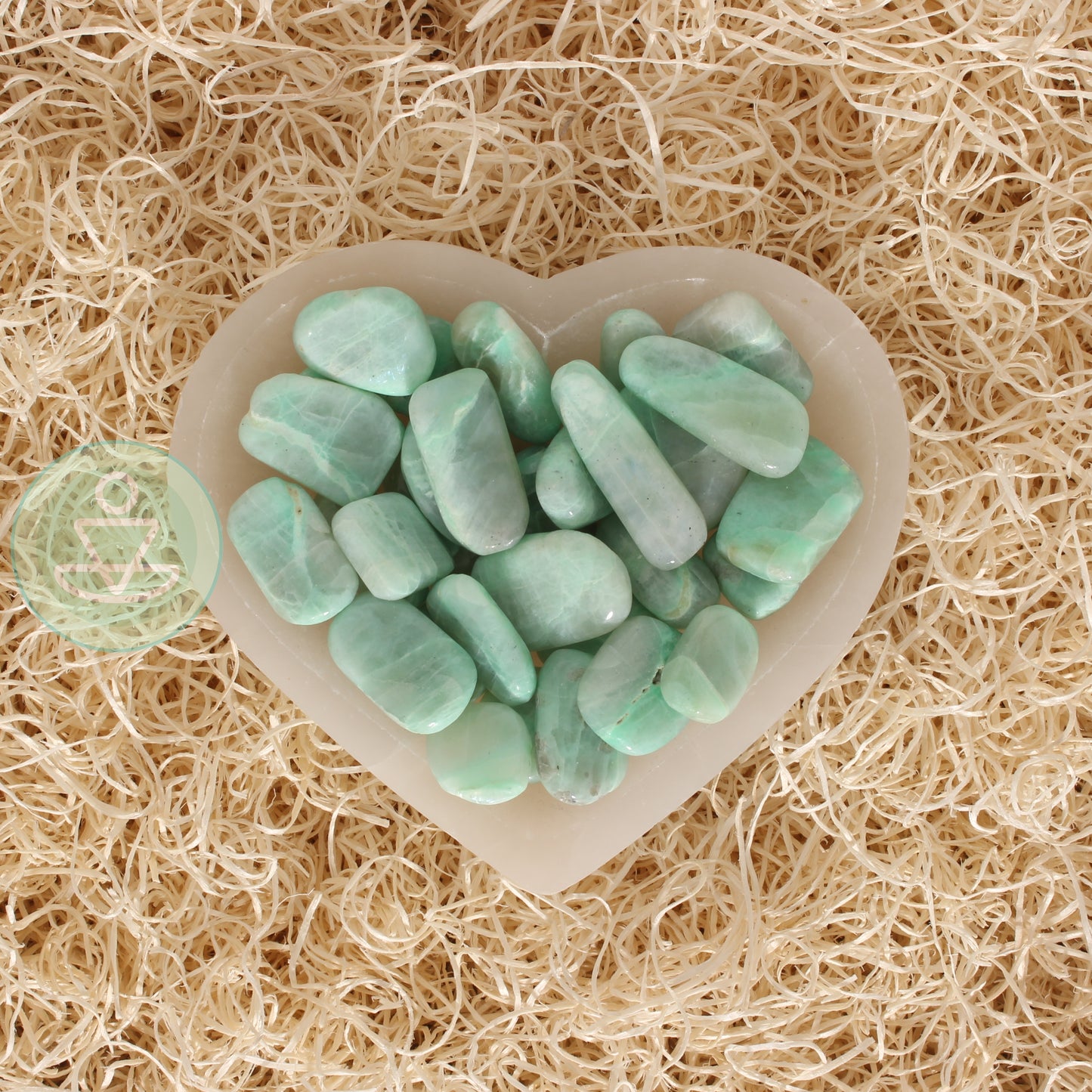 Shaped Green Moonstone AA Extra-Large