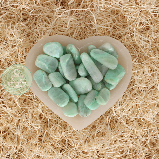 Shaped Green Moonstone AA Extra-Large