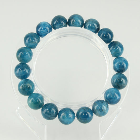 Apatite Blue Bracelet 10mm