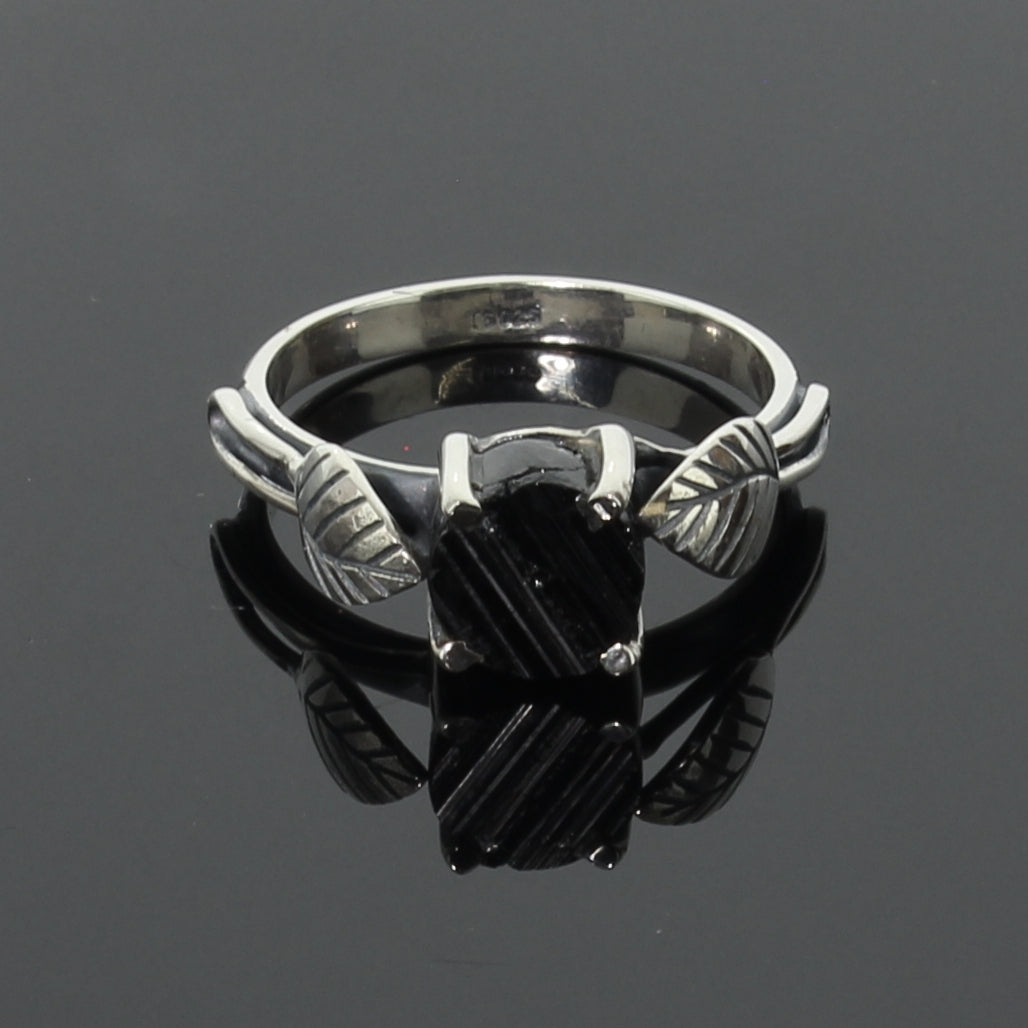 Black Tourmaline Ring