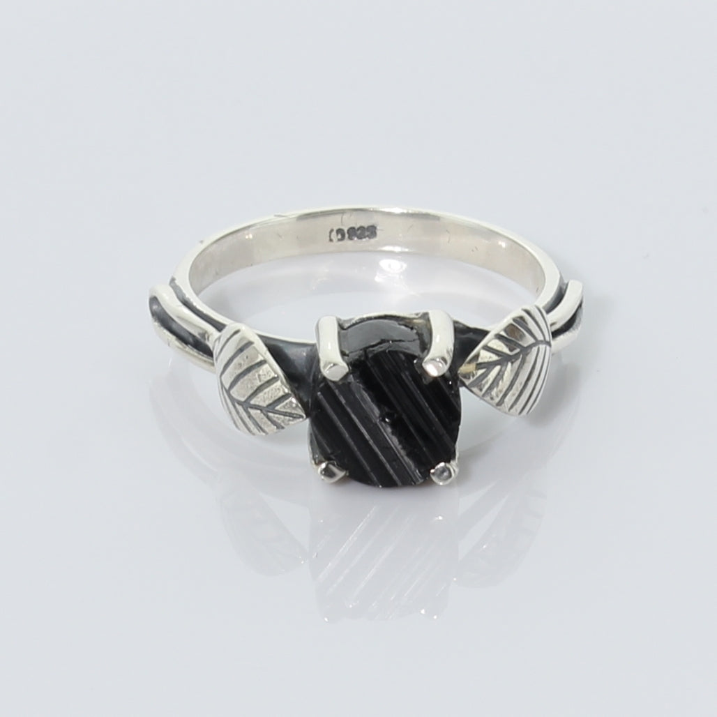 Black Tourmaline Ring