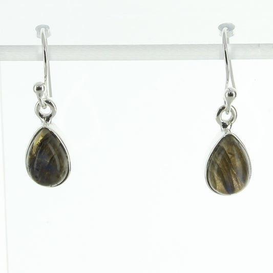 Labradorite Teardrop Earrings