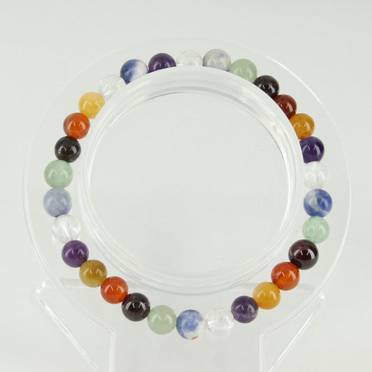 Mixed Stone Bracelet 6mm