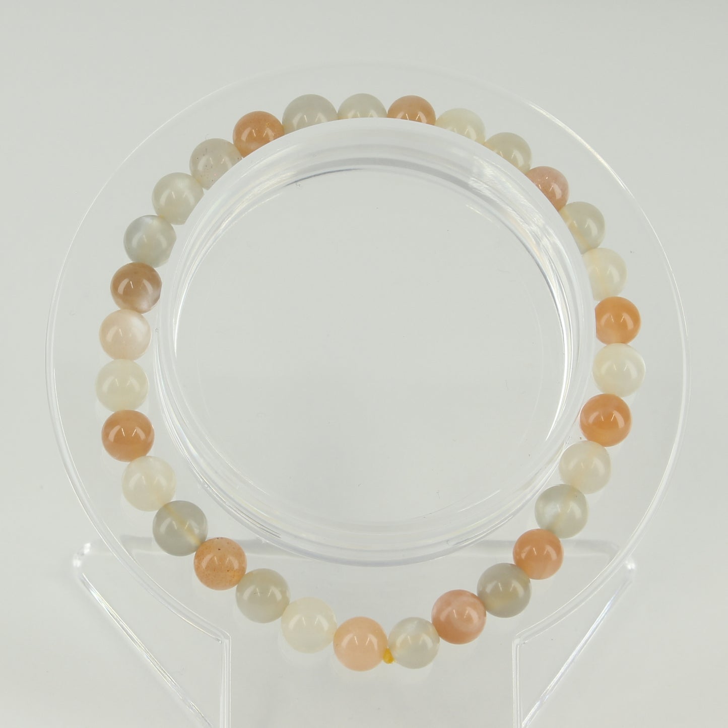 Moonstone Earthstone Bracelet 6mm