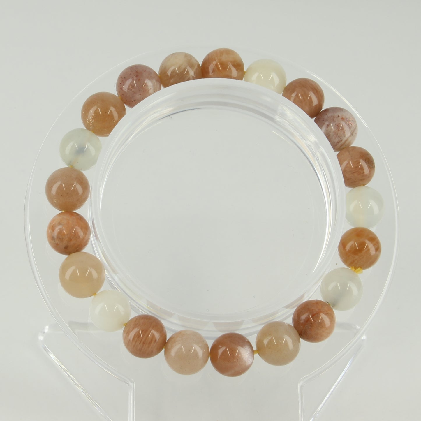 Moonstone Earthstone Bracelet 8mm