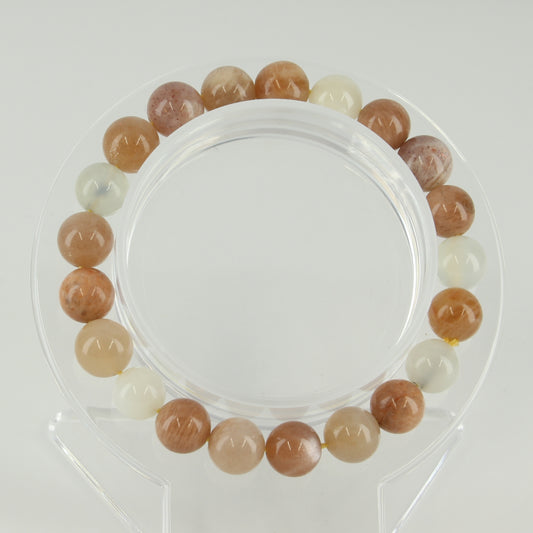 Moonstone Earthstone Bracelet 8mm