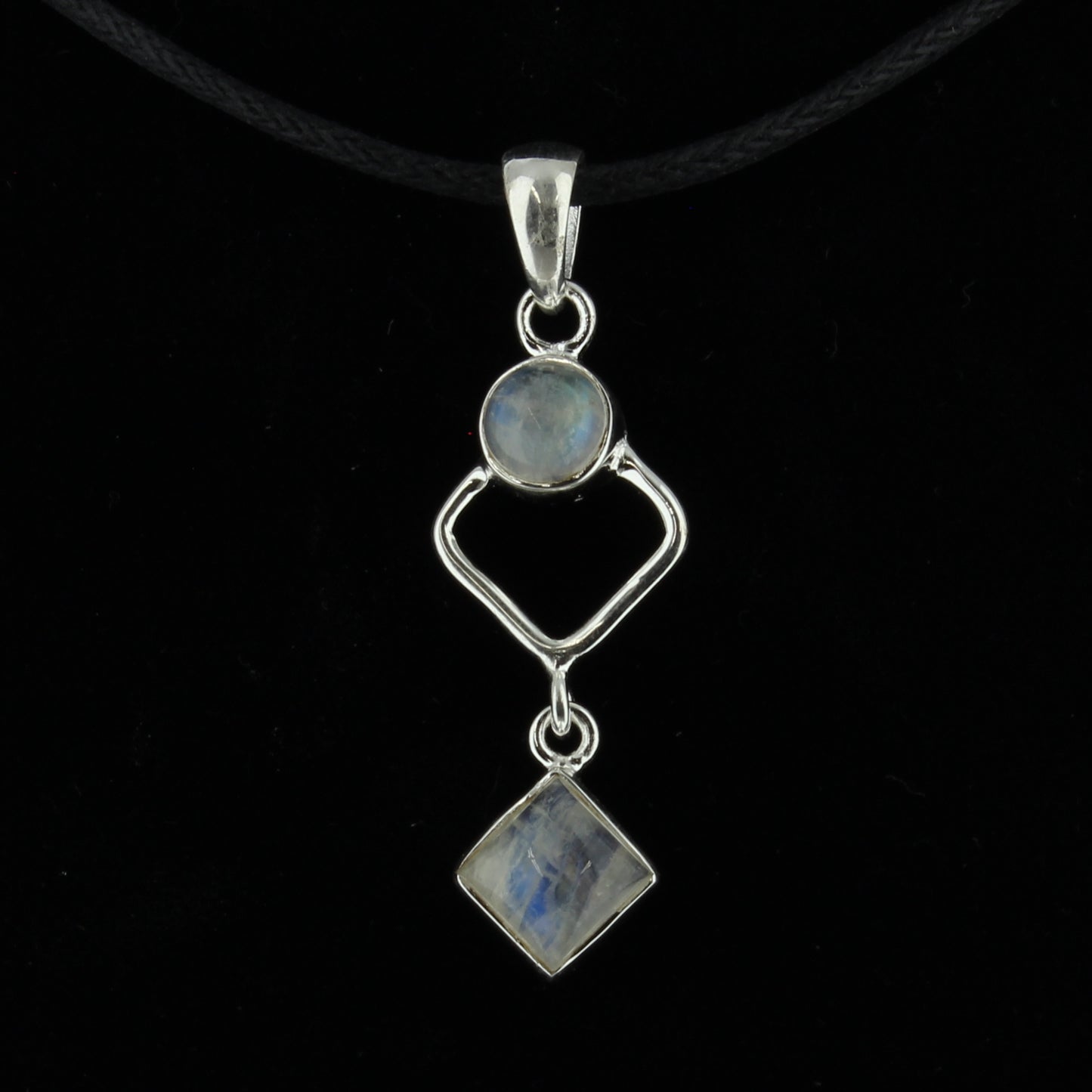 Moonstone Rainbow Pendant