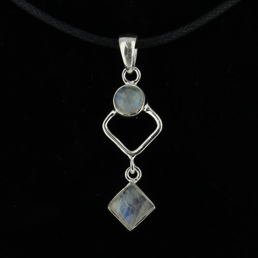 Moonstone Rainbow Pendant