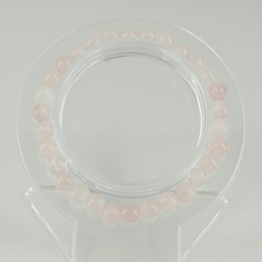 Rose Quartz Bracelet 6mm