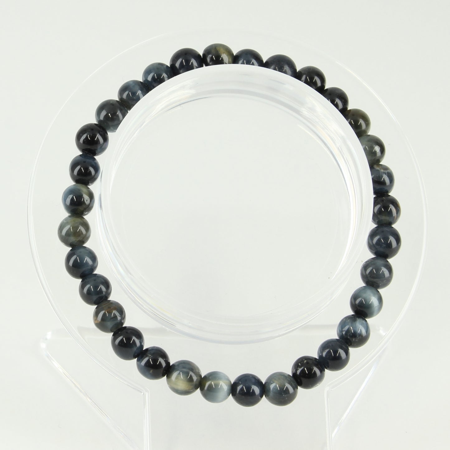 Tigereye Blue Bracelet 6mm