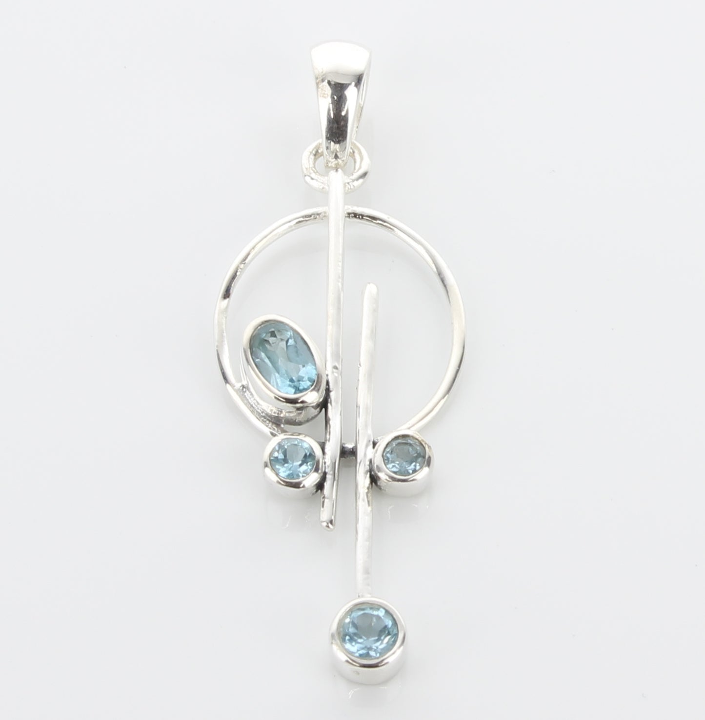 Blue Topaz Pendant 1